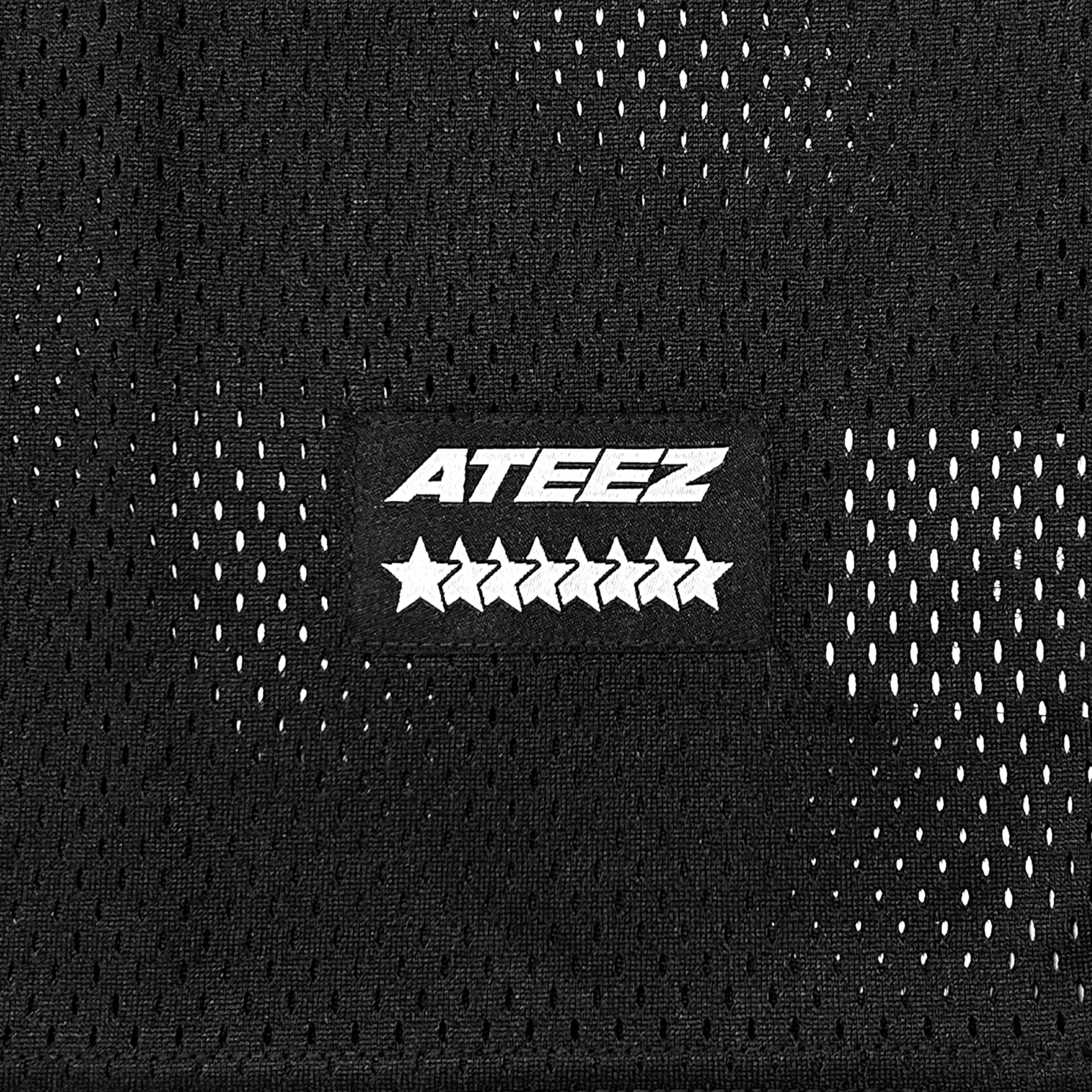 ATEEZ Official Tour Merch Uniforme de fútbol, Negro-Yeosang, 2G-3G